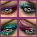 collage of cool eyes