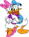 Donald & Daisy Duck