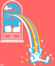 Sliding On A Rainbow!