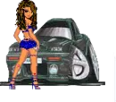 Booty Doll And Car