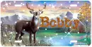 Buck Deer in the woods Tag (with sparkles)- Bobby