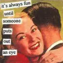 Losing an eye