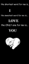 i love you