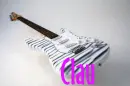 Zebra Guitar-Clau