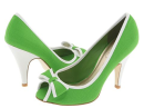 green pumps