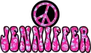 groovy peace text (jenniffer)
