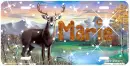Buck Deer in the woods Tag (with sparkles)- Marie 