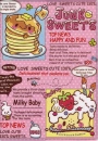 cute food pink