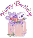 Rose  Present - Happy Birthday Keri
