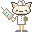 nurse/doctor kitty cat 