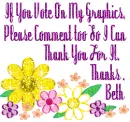 My Comments - Beth