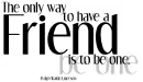 Be one