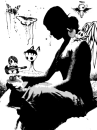 girl with a broken heart