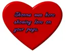 Heart-showing love on your page