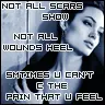 Not all scars show 