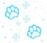 Blue Paws