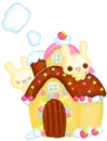 bunny candy house