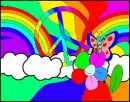 Rainbow peace 