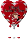 I Bleed Scarlet & Gray