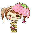 STRAWBERRY UMBRELLA
