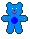 Blue Teddy Bear2