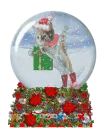 Christmas Cat Snowglobe (animated)