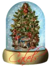 Christmas Tree Snowglobe (animated)- Caleb