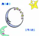 Moon and Stars