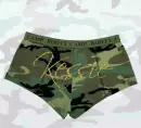 Booty Camp Camo Boy Shorts Panties- Kessie