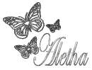 aletha silver btrflys