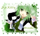 green punk rocker girl anime brooke