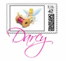 Tinkerbell Stamp- Darcy