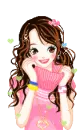 CUTE PINK  SWEATER
