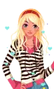 CUTE BLONDE