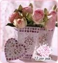 pink roses
