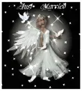 fairy in a wedding dress