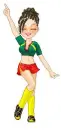 Cheerleader from Cameroon