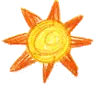 bright sun