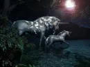Unicorn wiht whelp