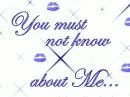 must not...