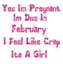 Yes I'm Pregnant