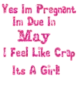 Yes I'm Pregnant