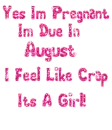 Yes I'm Pregnant