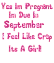 Yes I'm Pregnant