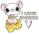 I LOVE CHEESE