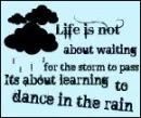 Dancing in the rain