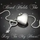 Brad Has Key To My Heart