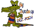 JUDI GATOR THUMBS UP