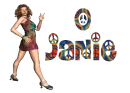 groovy psychedelic hippie chick sig (janie)