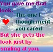 I thought